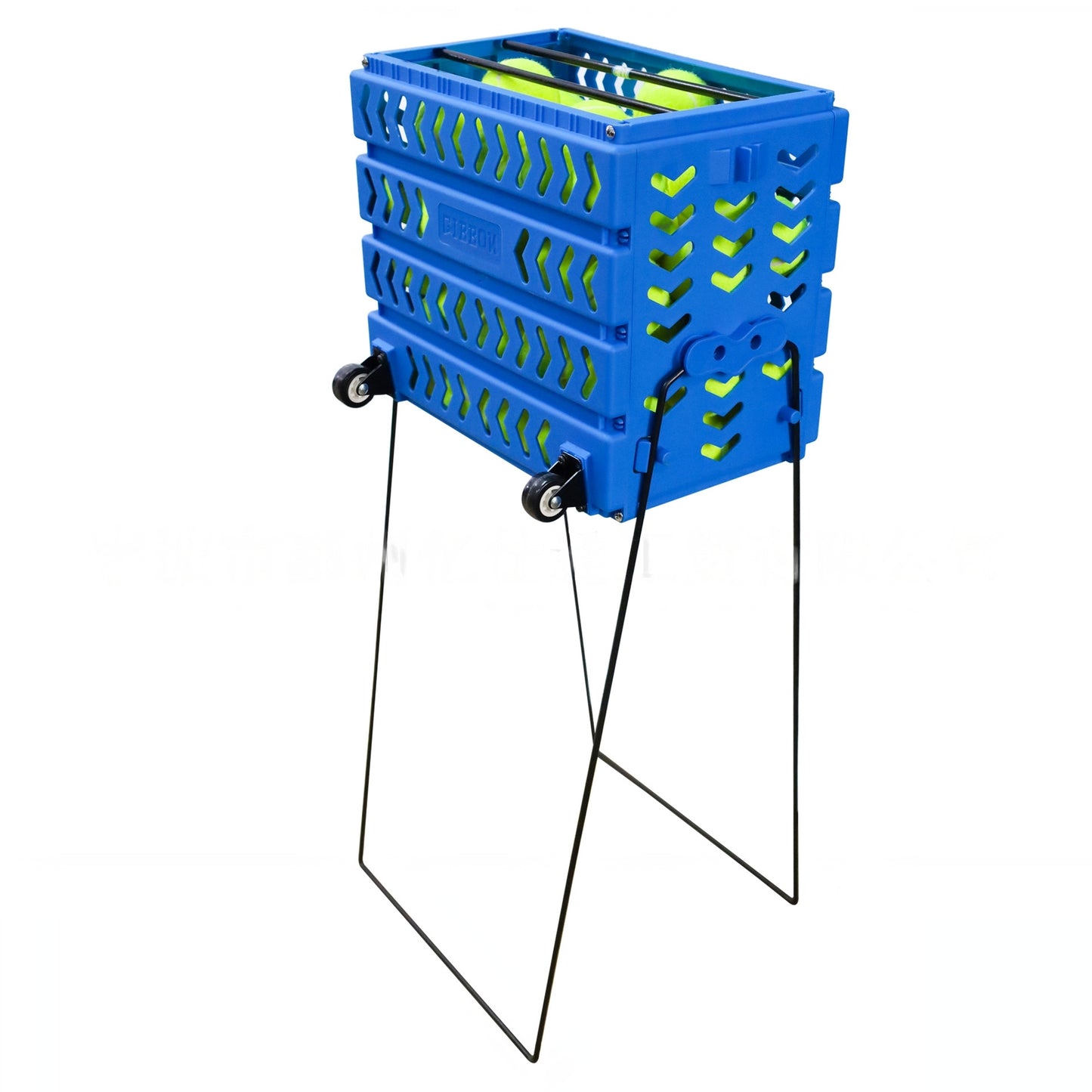 Tennis ball basket/hopper