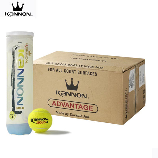 Kannon Gold Tennis Ball Carton